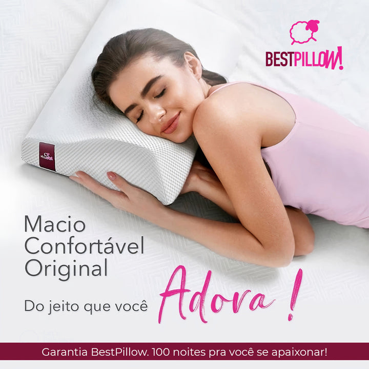 Travesseiro Anatômico - Best Pillow Casal - 2 unidades