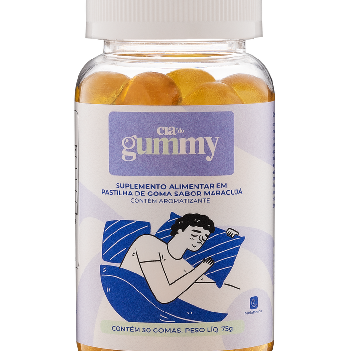 Gummy - Auxílio para o Sono por 1 mês - 30 gomas - 1 pote