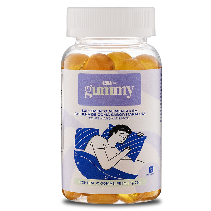 Gummy - Auxílio para o Sono por 1 mês - 30 gomas - 1 pote