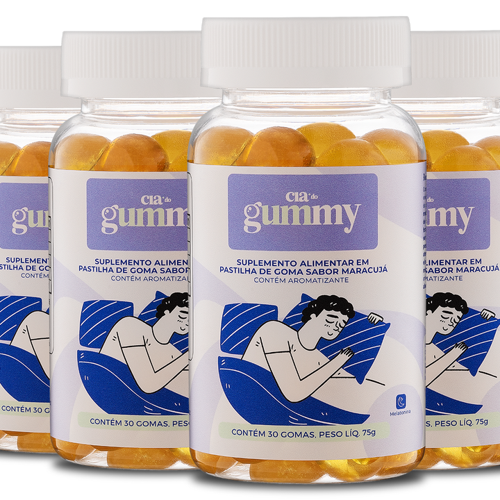 Gummy - Auxílio para o Sono por 1 mês - 30 gomas - 1 pote